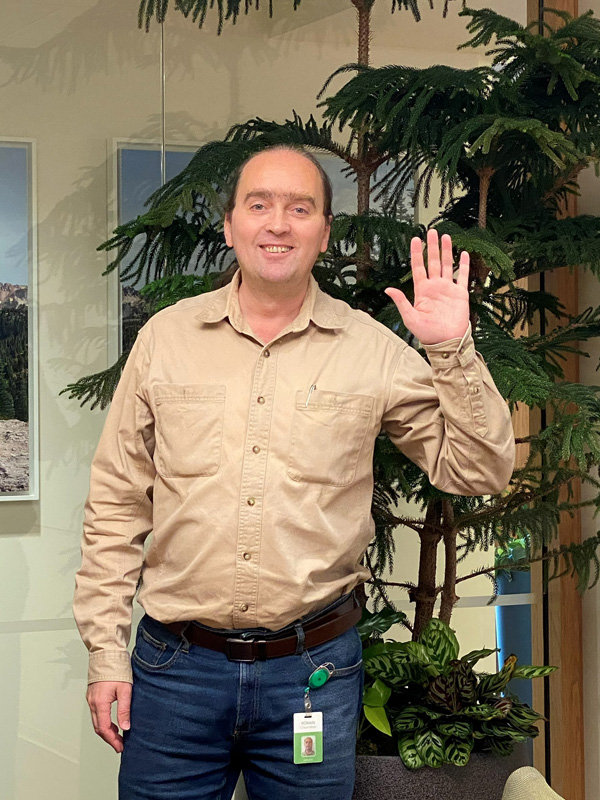 Roman Chernikov at the Salesforce office in Palo Alto, CA, 2022
